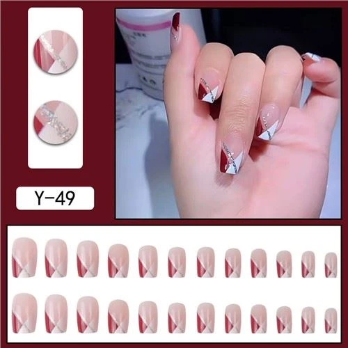 Glitter Billige Falske Negle